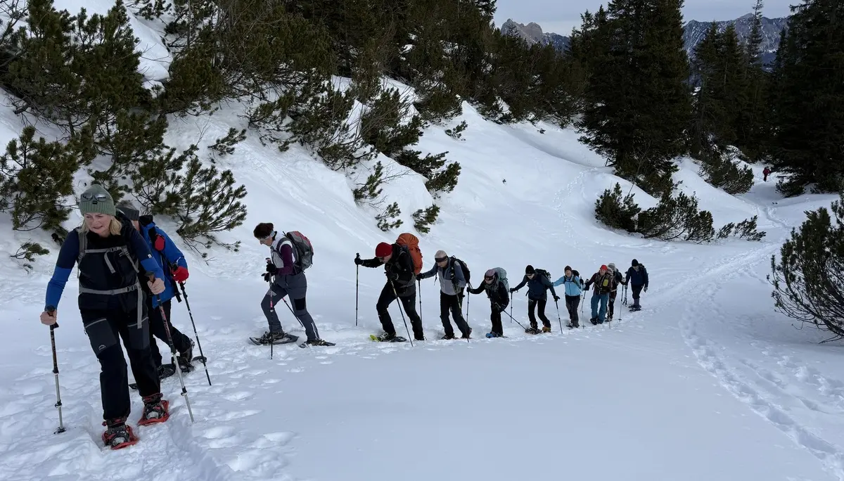 2026-01-24 Schneeschuhtour Schnurschrofen | © Copyright: DAV Sektion Isny