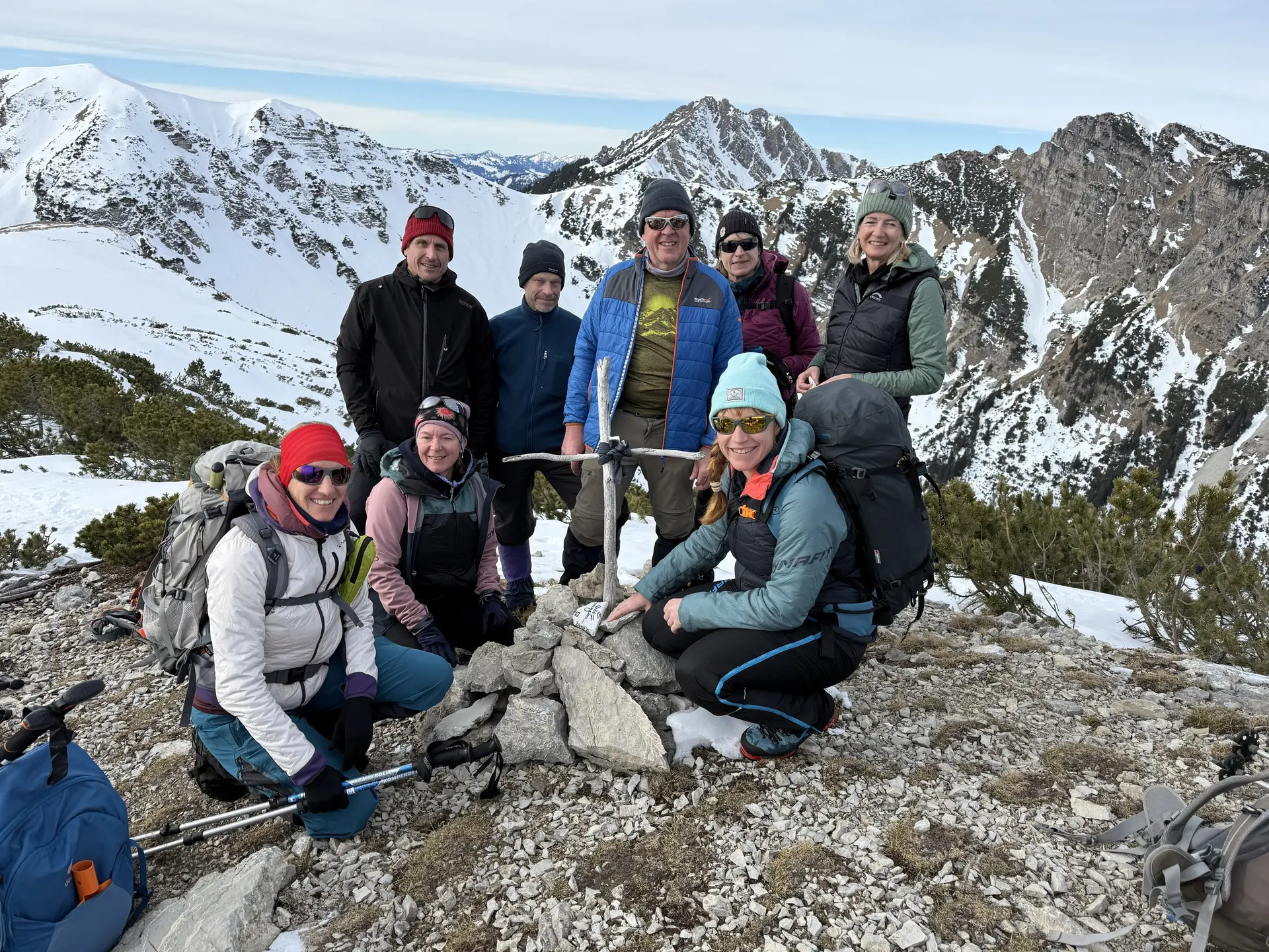 2026-01-24 Schneeschuhtour Schnurschrofen | © Copyright: DAV Sektion Isny