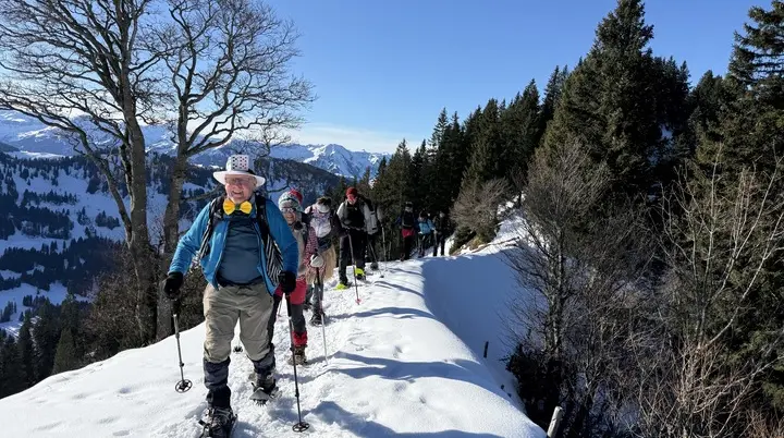 2026-02-08 Schneeschuhtour zum Seelenkopf | © Copyright: DAV Sektion Isny