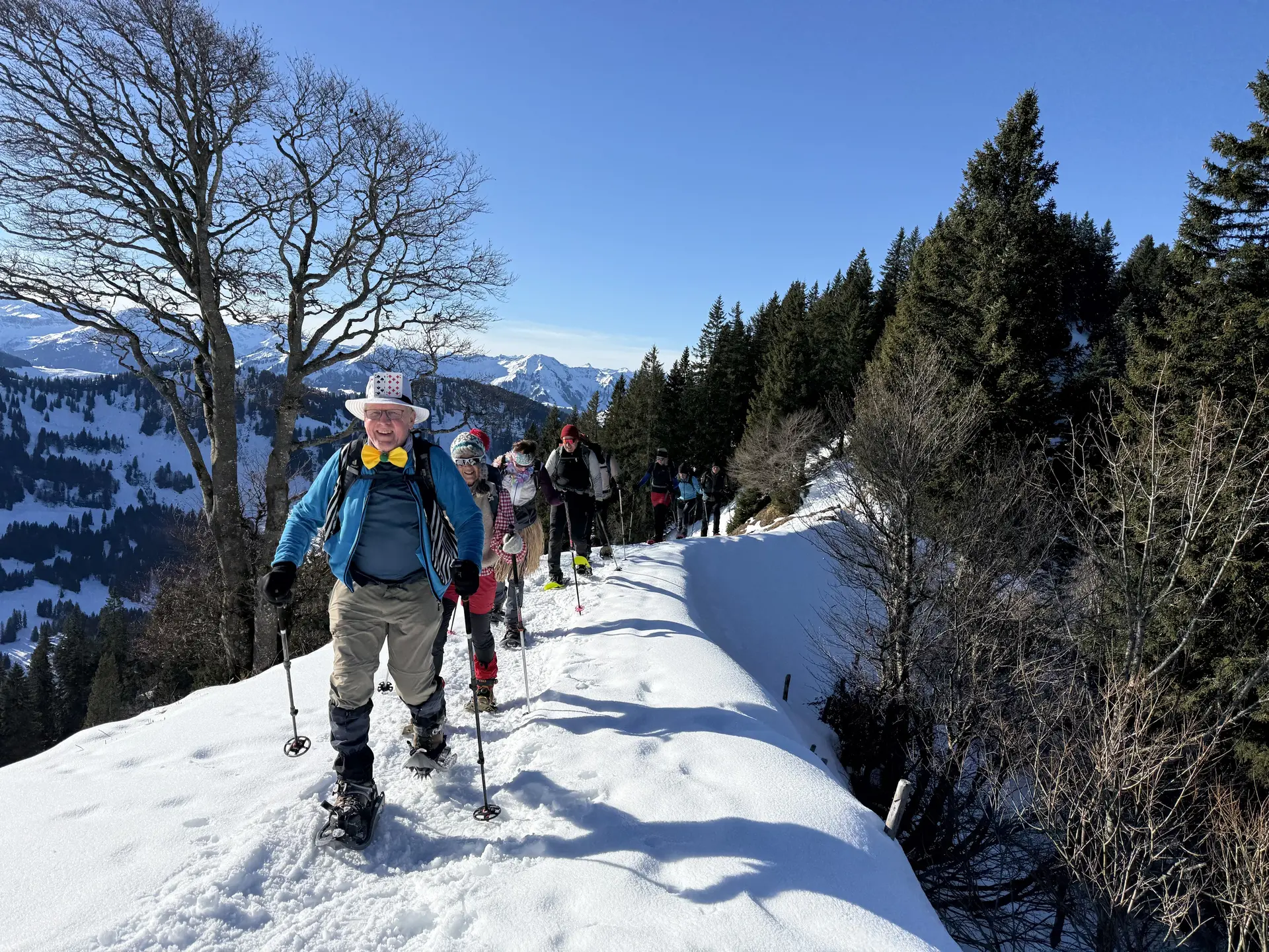 2026-02-08 Schneeschuhtour zum Seelenkopf | © Copyright: DAV Sektion Isny