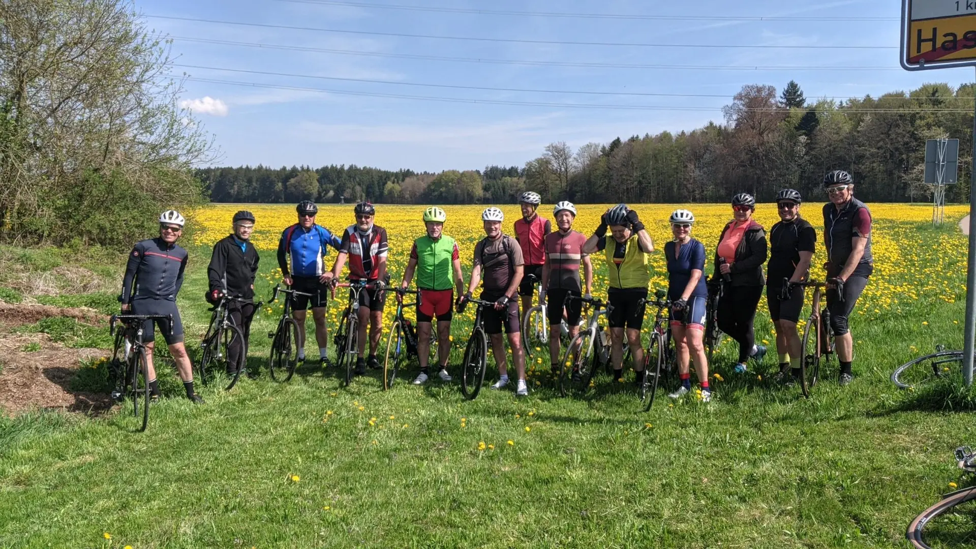 2026-04-18 Frühjahrstour an's Schwäbische Meer - Eine tolle Truppe | © Copyright: DAV Sektion Isny