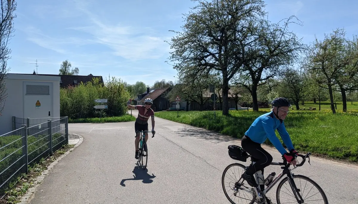 2026-04-18 Frühjahrstour an's Schwäbische Meer - Bei Neuravensburg | © Copyright: DAV Sektion Isny