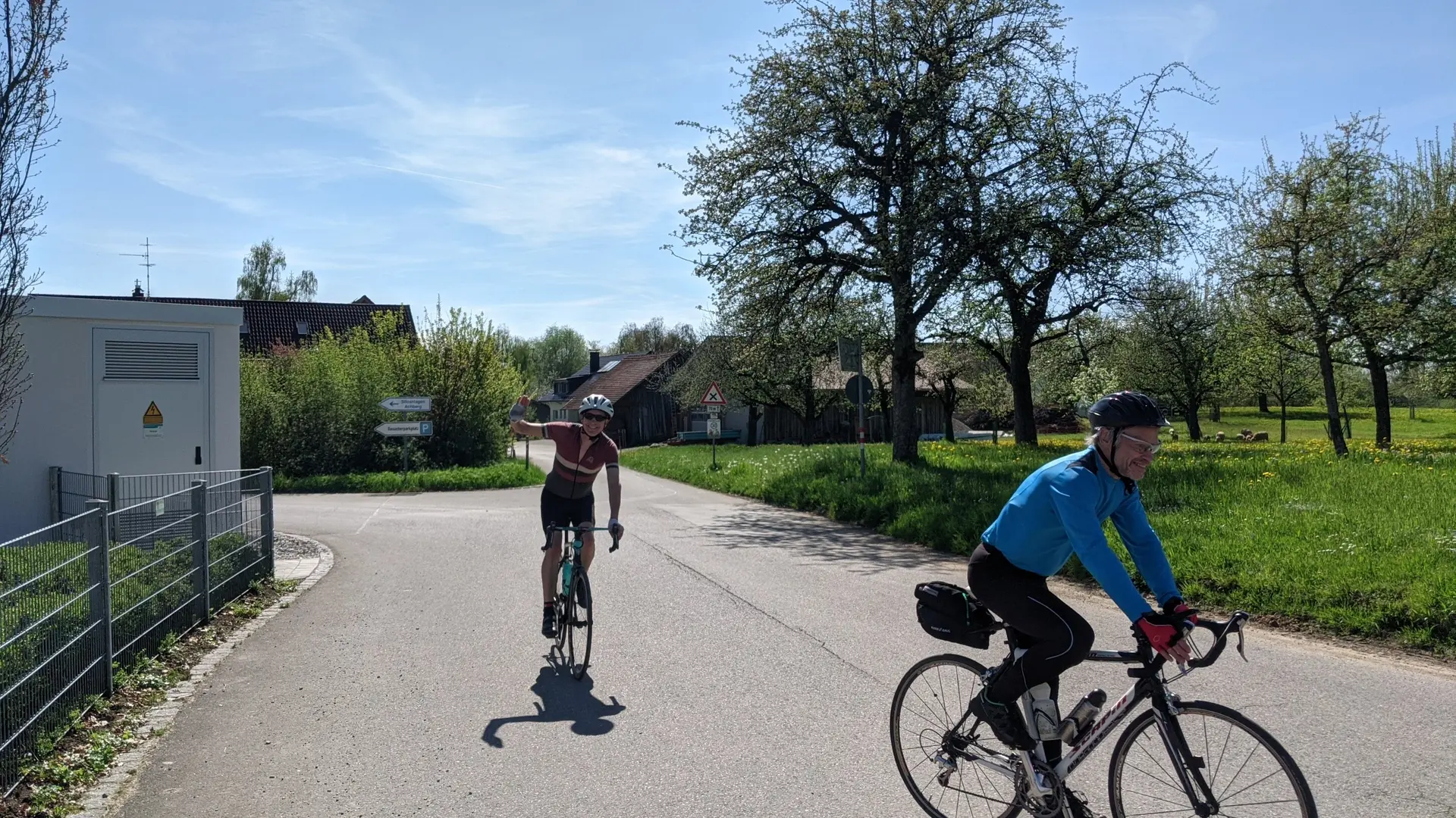 2026-04-18 Frühjahrstour an's Schwäbische Meer - Bei Neuravensburg | © Copyright: DAV Sektion Isny