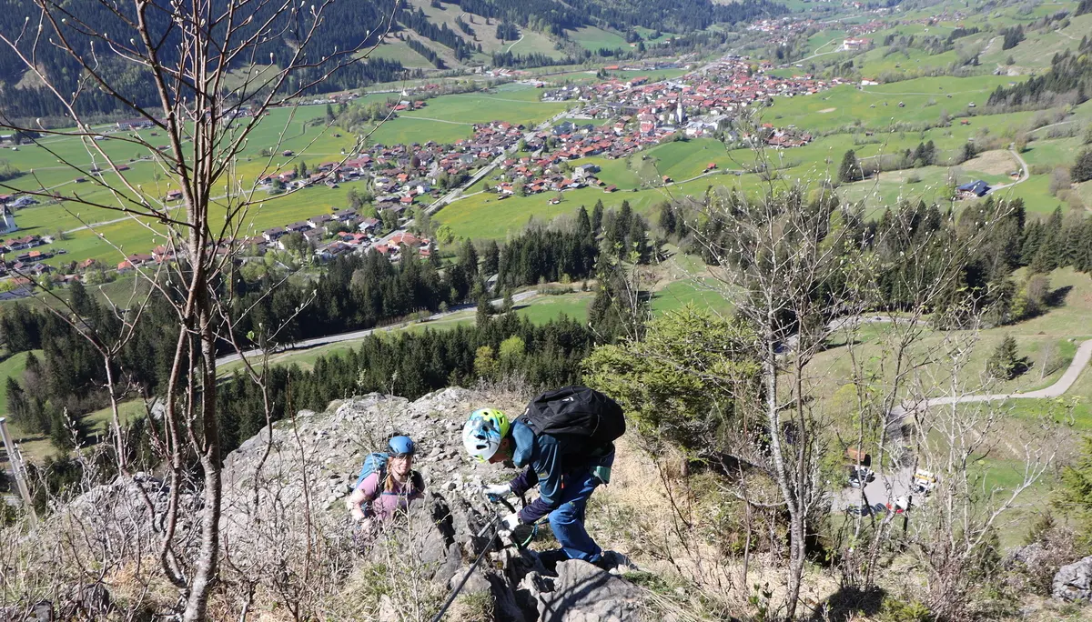 2026-04-26 Ostrachtaler Klettersteig | © Copyright: DAV Sektion Isny