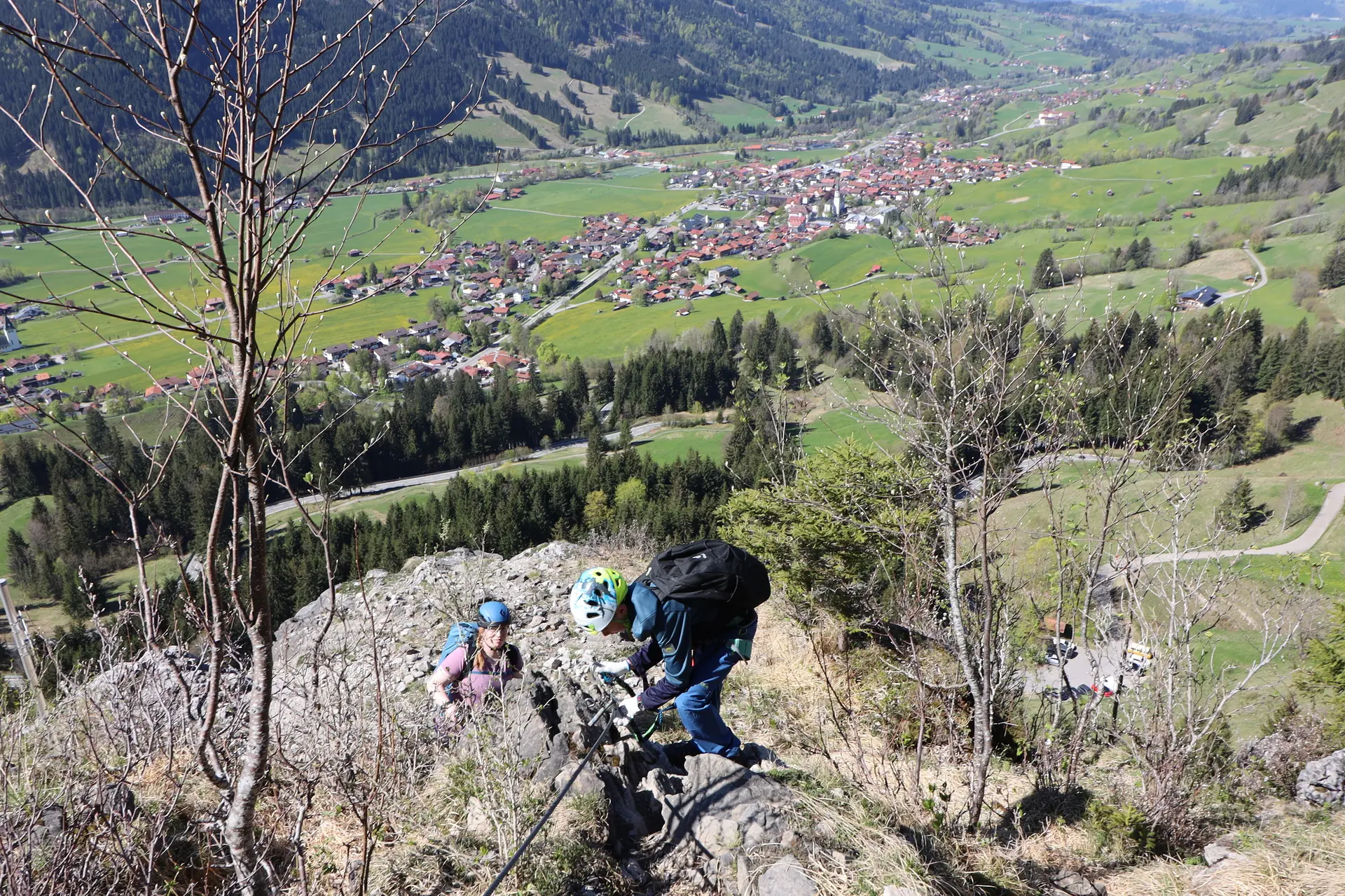2026-04-26 Ostrachtaler Klettersteig | © Copyright: DAV Sektion Isny