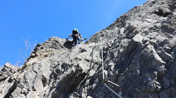 2026-04-26 Ostrachtaler Klettersteig | © Copyright: DAV Sektion Isny