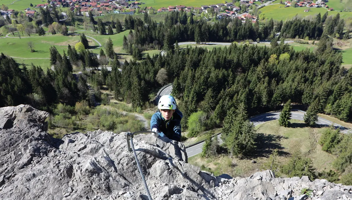 2026-04-26 Ostrachtaler Klettersteig | © Copyright: DAV Sektion Isny