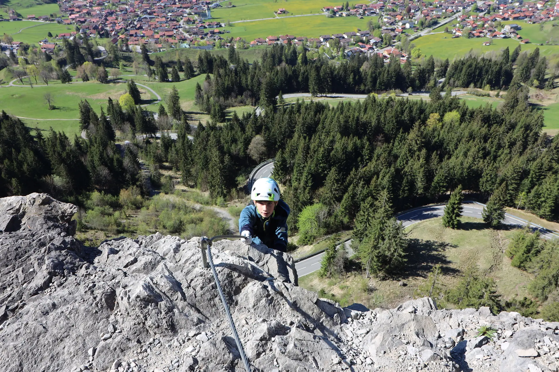 2026-04-26 Ostrachtaler Klettersteig | © Copyright: DAV Sektion Isny