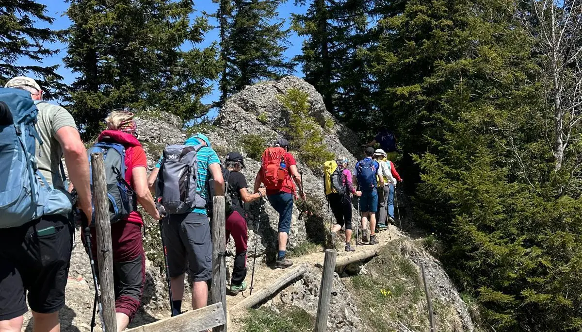 2026-05-02 Bergsommer-Auftaktstour auf Steineberg  und Mittagberg | © Copyright: DAV Sektion Isny