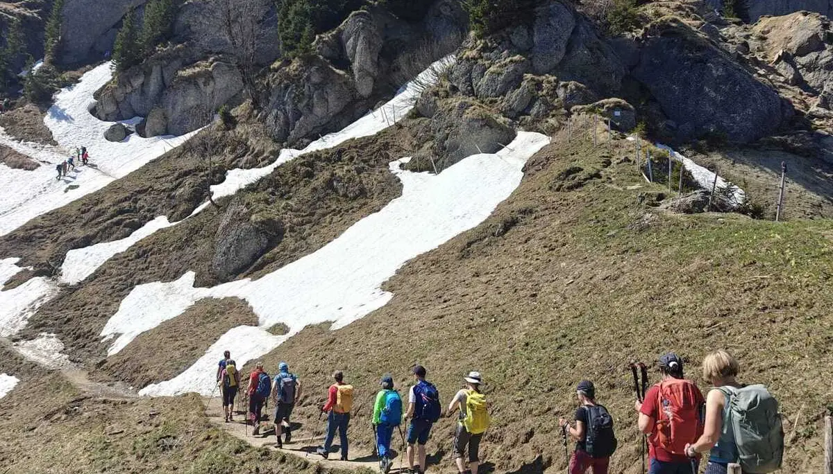 2026-05-02 Bergsommer-Auftaktstour auf Steineberg  und Mittagberg | © Copyright: DAV Sektion Isny