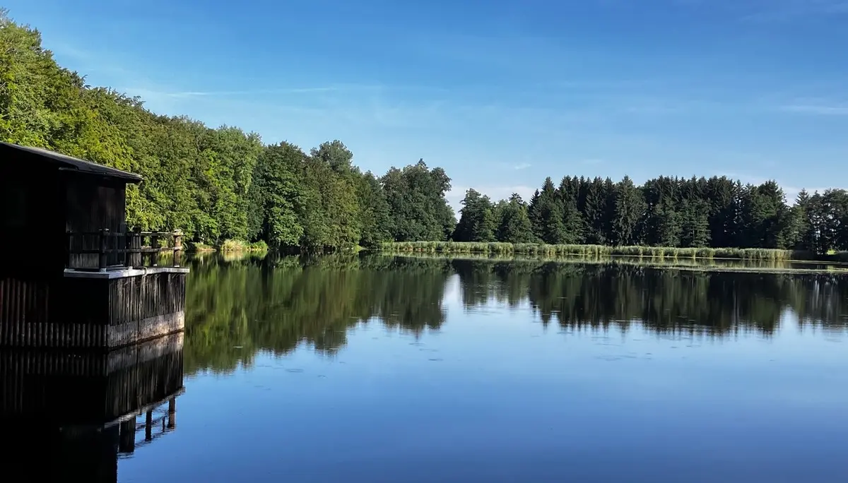 2026-06-27 Mit dem Rennrad in die Höll - Der Langwuhrweiher | © Copyright: DAV Sektion Isny