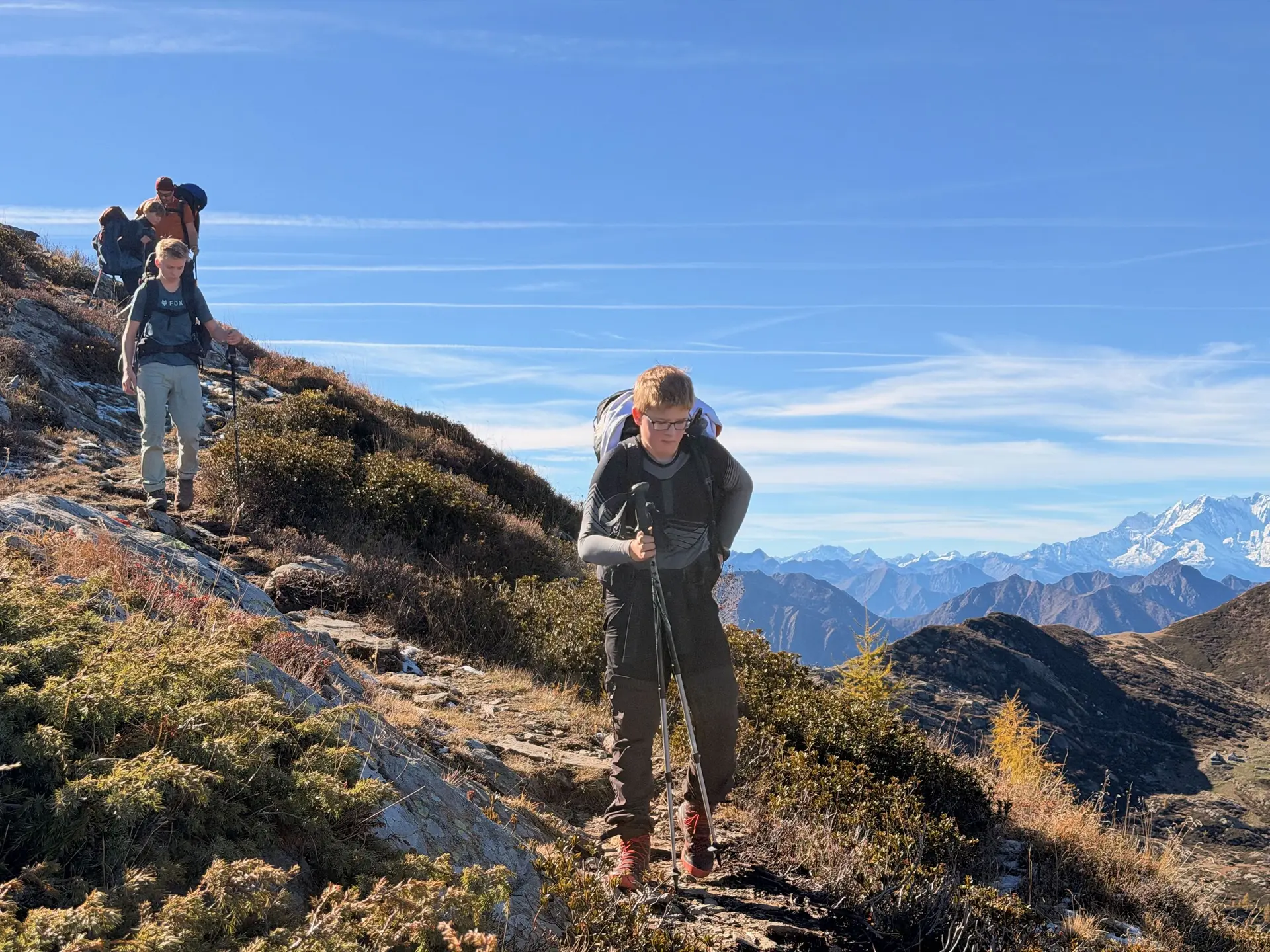 2026-10-24 Jugendgruppe im Val Grande | © Copyright: DAV Sektion Isny