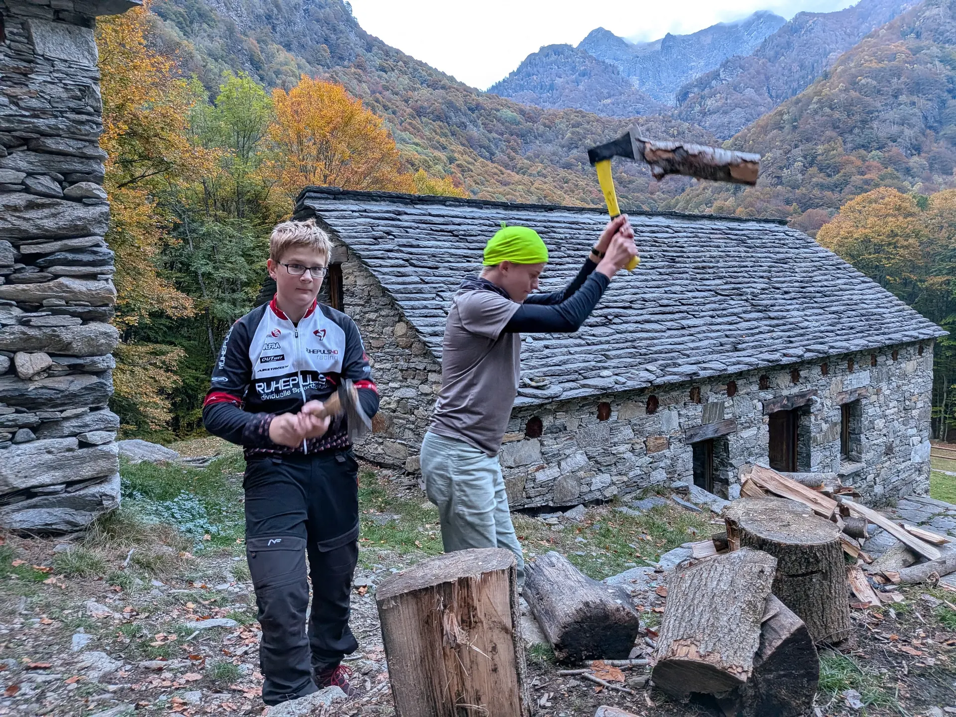 2026-10-24 Jugendgruppe im Val Grande | © Copyright: DAV Sektion Isny