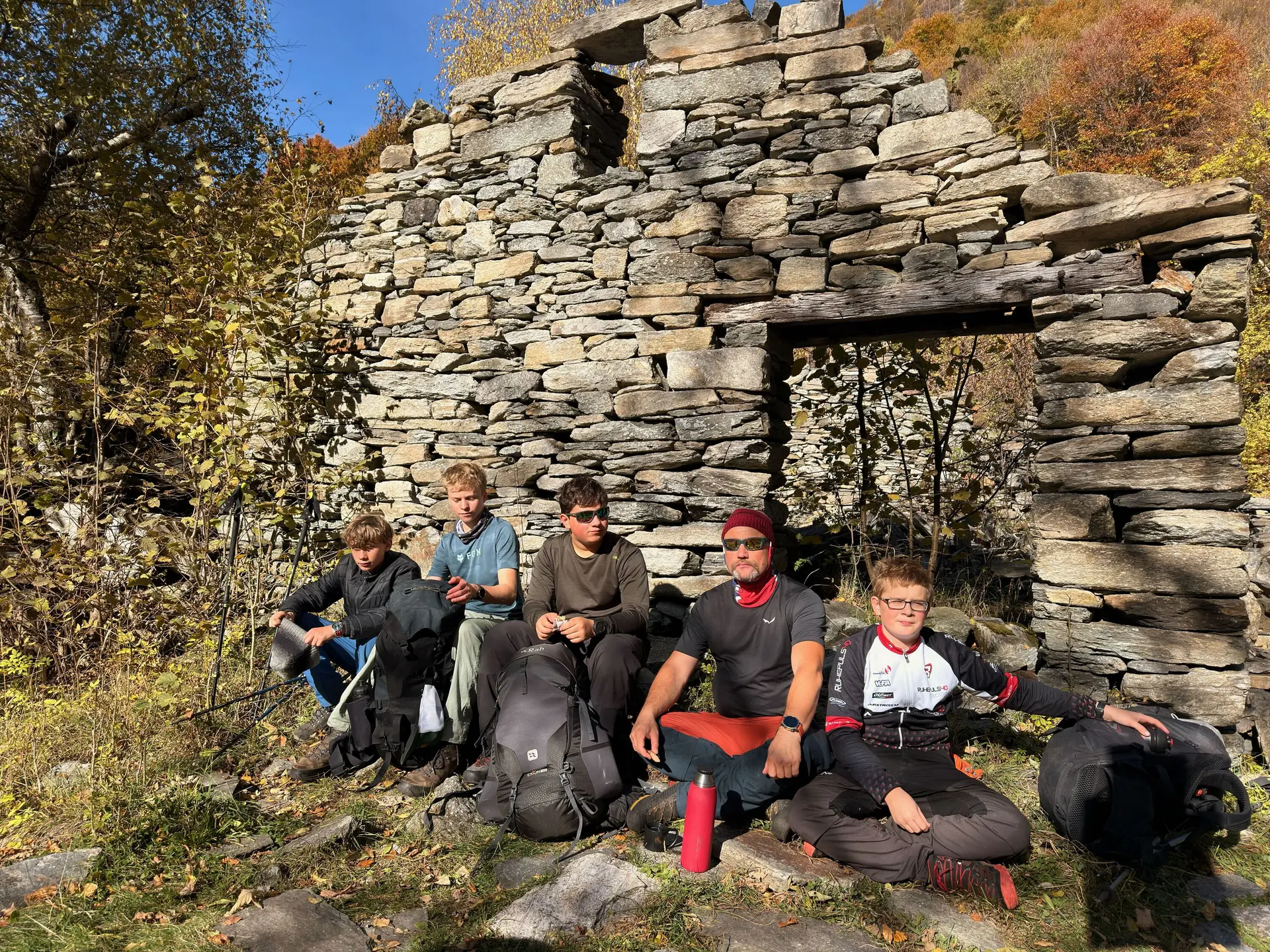 2026-10-24 Jugendgruppe im Val Grande | © Copyright: DAV Sektion Isny