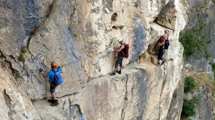 2025-09-14 Klettersteig-Woche in Arco | © Copyright: DAV Sektion Isny