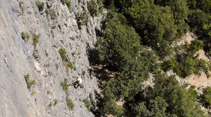 2026-04-19 Klettern am Felsen | © Copyright: DAV Sektion Isny