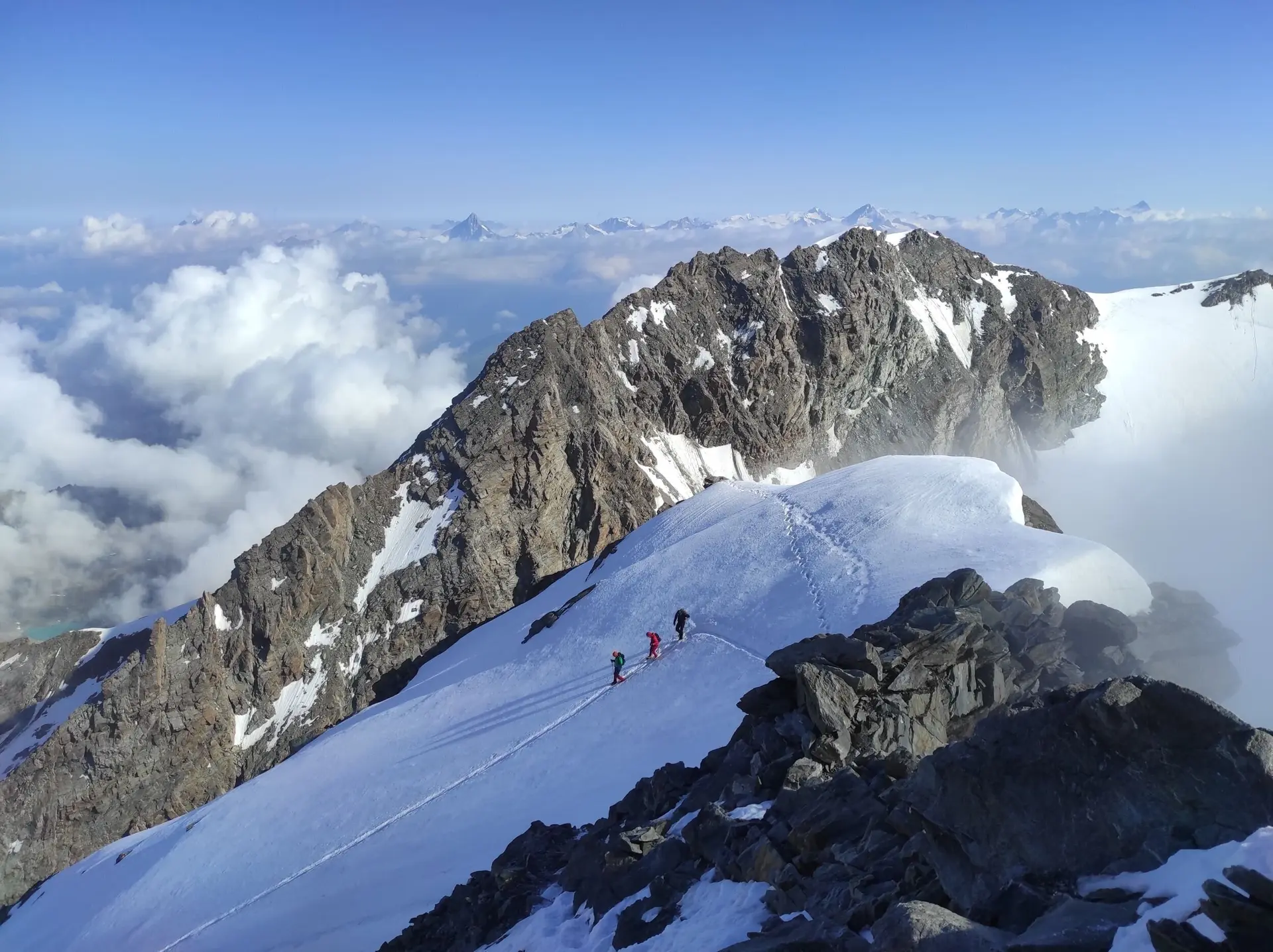 2025-07-03 Hochtourenwochenende in den Walliser Alpen | © Copyright: DAV Sektion Isny