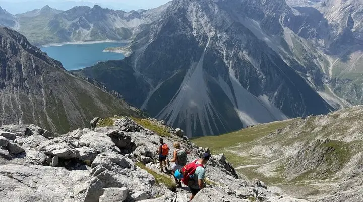 2025-08-10 Saulakopf Klettersteig (2517m) | © Copyright: DAV Sektion Isny