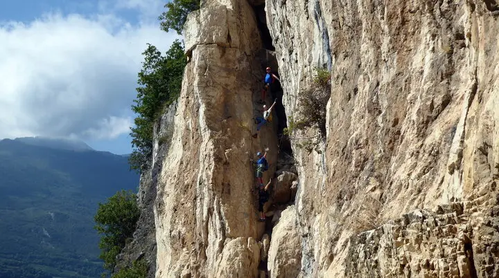 2025-09-14 Klettersteig-Woche in Arco | © Copyright: DAV Sektion Isny