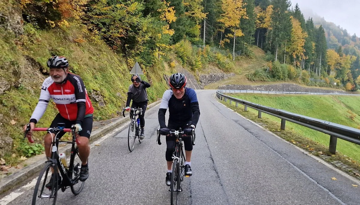 2025-10-11 Rennradtour "Rohrmoosklassiker" | © Copyright: DAV Sektion Isny