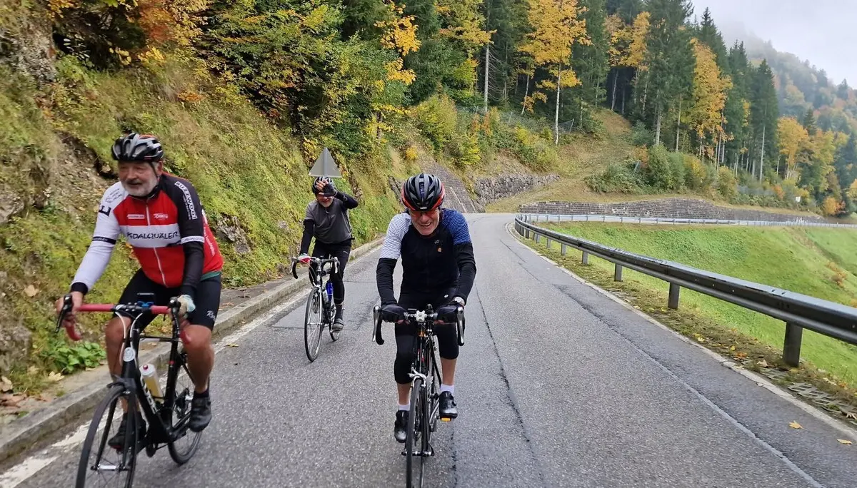 2025-10-11 Rennradtour "Rohrmoosklassiker" | © Copyright: DAV Sektion Isny