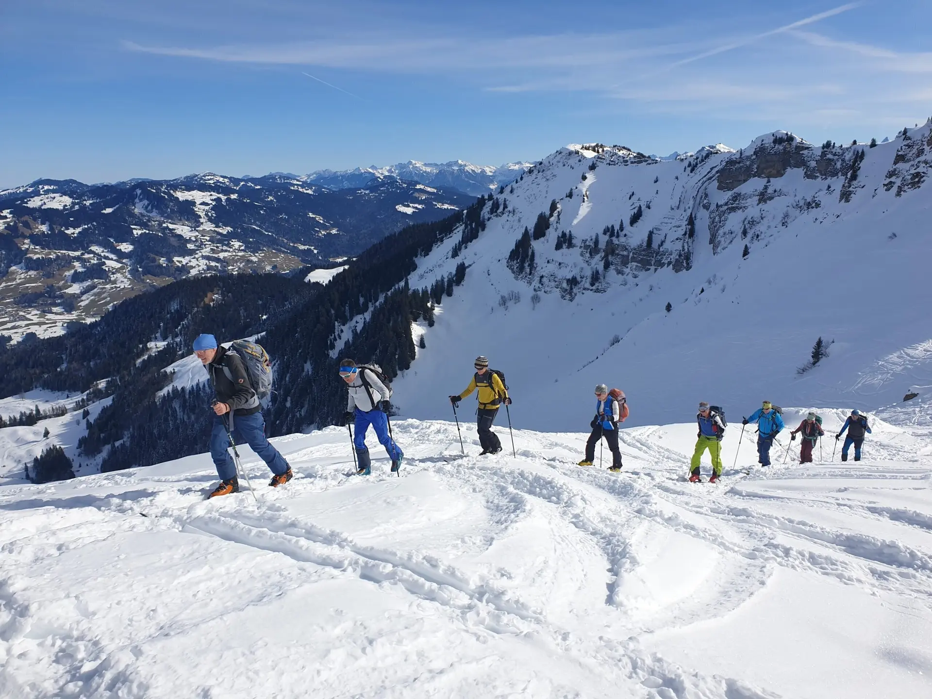 2025-02-19 Skitour zur Winterstaude 1877m | © Copyright: DAV Sektion Isny